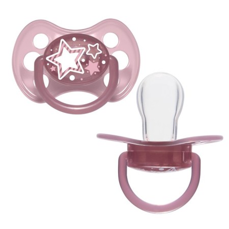 Nipple-dummy silicone hawstery, from 6 months, 1 pc.-3
