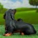 Garden Figure "Dog Family" 18x30x25cm