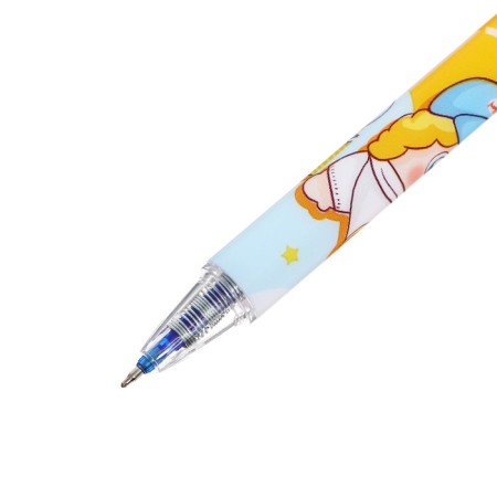 Gel handle with erased ink Calligrata, 0.5mm, blue rod, mix-3