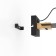 Bra Bramerton, 1x40W, E27, steel, wood, black, brown