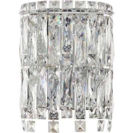 Wall lamp STILFORT 2173/09/02W Santorini, 2x40W, E14, 150x150x250 mm, chromium color