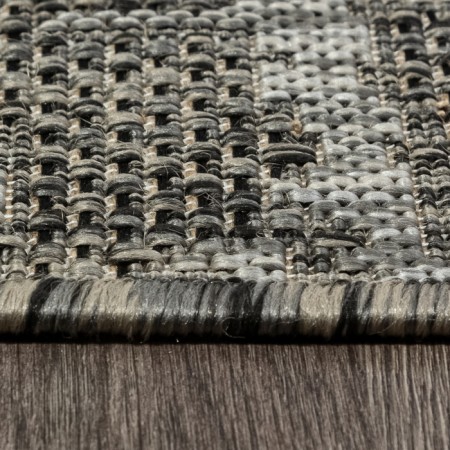 Rectangular carpet Merinos Kair, size 160x230 cm, Gray color-4