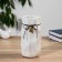 VAZA Ceramics Table "Blaz" 20.5 cm, white