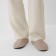 Male slippers, size 44-45, beige color