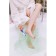 Pumza for pedicure, with a brush, bilateral, 15.5 cm, color mix