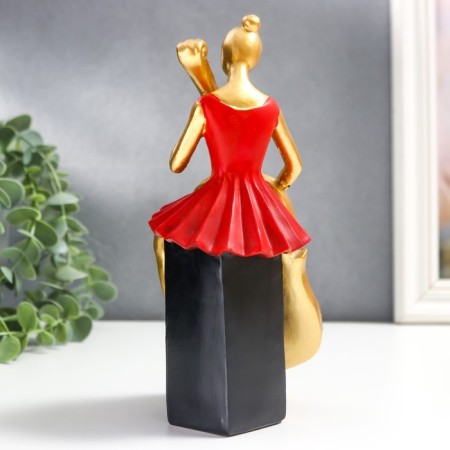 Polystone souvenir "Girl with Controlbus" MIX 20.5x10.5x9 cm-4