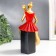 Polystone souvenir "Girl with Controlbus" MIX 20.5x10.5x9 cm
