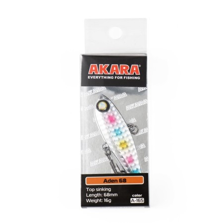 Akara wobbler Ratteline Aden 6.8 cm, color A165, 16 g-2
