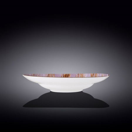 Deep plate Wilmax England Scratch, D = 28.5 cm, 500 ml, lavender color-1
