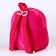 Backpack "Dinosaurians" with double lightning, the color is pink