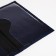 Cover for passport, dark blue color