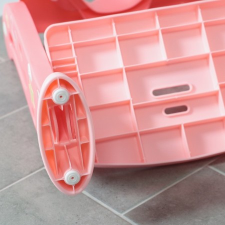 Children's lining - a seat on the toilet "notes", with a soft seat, the color is pink-6