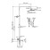 Show system Wasserkraft a199.069.126.087.ch Thermo, tropical shower, thermostat, chrome