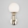 Wall lamp with a glass ceiling Bubble, 60W, E27, 13x16.8x29 cm
