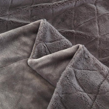 Eliza cover, size 220x240 cm, gray color-5