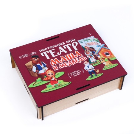 Table theater "Masha and the Bear"-4