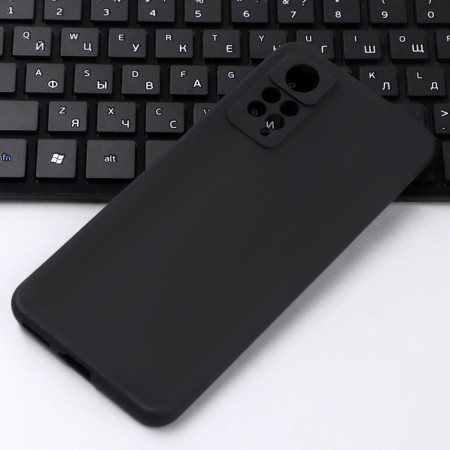 Innovation cover, for Xiaomi Redmi Note 11 Pro, silicone, matte, black-2