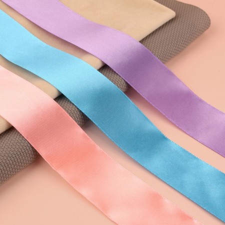 A set of satin tapes "Ariel", 3 pcs, size 1 tape: 40 mm × 23 ± 1 m-1