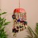 Interior suspension with bells "Lovely Elephants" 16x16x60 cm mix