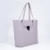 Bag Female Tout with zipper, lilac color