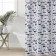 The bathroom curtain "Harbor", 180 × 180 cm, white color