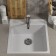 Kitchen carrier made of stone uperwood upd-406, 480x430 mm, rectangular, color fog