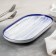 Ceramic dish for serving "breeze", 30 × 16 × 3 cm