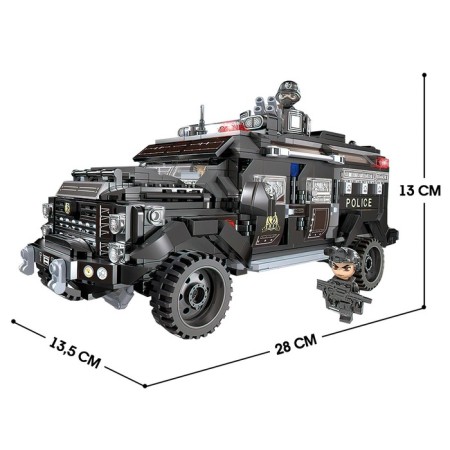 Designer Special Forces "Assault jeep", 1250 parts-2