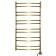 Domoterm electric heated towel rail "Calipso", 500 x 985 mm, 12 crossbars, rights, bronze