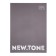 Notebook on 4 rings A4, 80 sheets in the Newtone Pastel cage gray pearls, glossy lamination