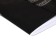 Notebook for boys 130 x 210 mm, 56 sheets in the "wolf" line, covered cardboard, lamination of Soft-Touch, selective UV-lace