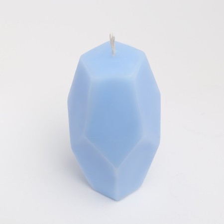 Figure candle "Multicar", 5x9 cm, pastel-blue, 5 hours-2