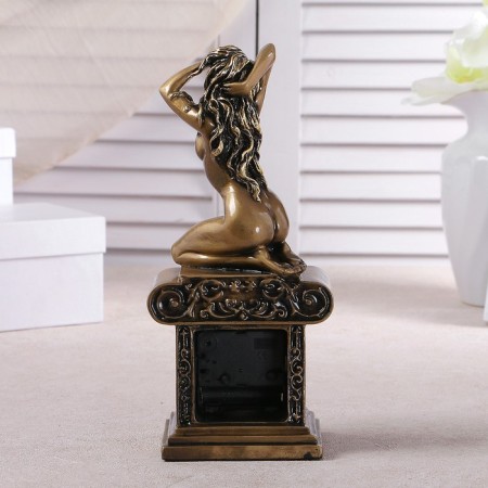 Table hours "Erato", color gold, 26x11.5x7.5 cm-7
