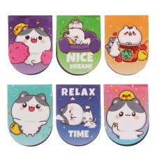 Magnetic bookmarks 6 pieces 