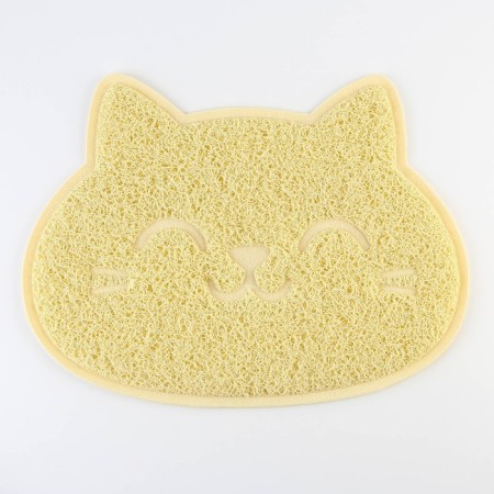 Universal rug for a bowl and a muzzle tray, 30x40 cm, beige-1