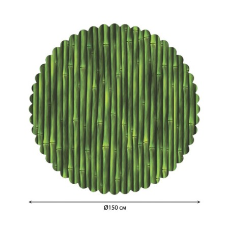 Bambo stems, round, Saten, d = 150 cm on the table-1