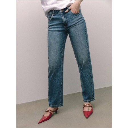 Jeans straight women's Conte Elegant, size XS, color Washed Blue-1
