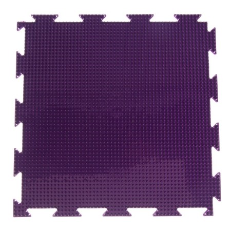 Modular massage rug orthodon "grass", hard, mix color-6