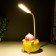 Table lamp "duckling" LED 3W USB AKB yellow-pink 9x9.2x22.7 cm Risalux