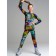 Thermal complex for girls: trousers, sweatshirt, height 164 cm