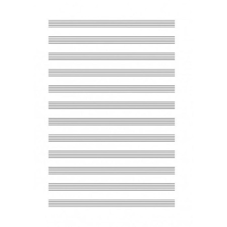 Note for 12l A4 "Forest Orchestra" vertical, paper clip-1
