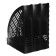 Vertical paper tray, 3 sections, black