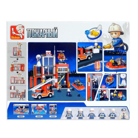 Designer "Fire Station", 612 parts-2