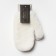 Mittens for claim. Minaku Minaku fluffy 25 cm milk