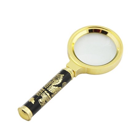 Lupa with a souvenir handle Veber L60, 8x, diameter 60 mm, in a case