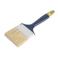 Brush flat tundra, natural bristles, plastic handle, 3 