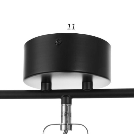 Sports light jack 3x5W LED 3000K 690LM Black 48x21x14 cm-6