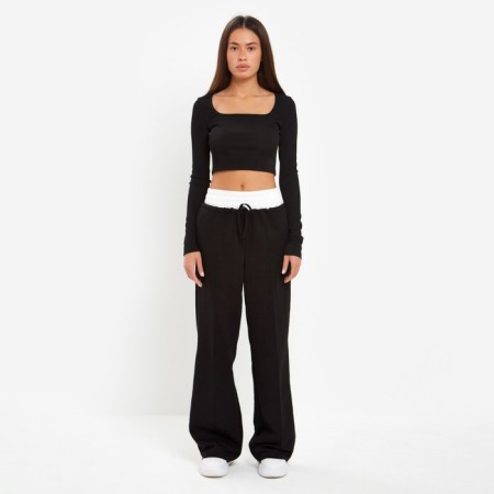 Women's pants Mist p. 42 (height 165), black