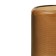 Decorative vase of glass "cylinder", 100 × 100 × 150 mm, brown color