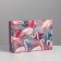 Gift folding box, packaging, Flamingo, 21 x 15 x 7 cm